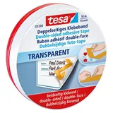 Tesa 05338-00000-01 Doppelseitiges Klebeband Transparent (L x 15mm