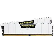 Corsair Vengeance LPX DDR4-3200 16GB Kit (2x8GB) CL16 Weiß CMK16GX4M2E3200C16W