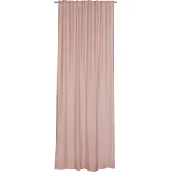 SCHÖNER WOHNEN-Kollektion Vorhang »Solid«, (1 St.), im zeilosen, unifarbenen Look SCHÖNER WOHNEN-KOLLEKTION rosa/rosé 250 cm