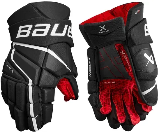 BAUER Vapor 3X Handschuhe Senior | 14 Zoll schwarz/weiß
