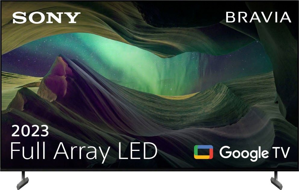Sony KD-75X85L LED-Fernseher (189 cm/75 Zoll, 4K Ultra HD, Android TV, Google TV, Smart-TV, BRAVIA CORE, TRILUMINOS PRO, HDMI 2.1, Gaming-Menü) schwarz