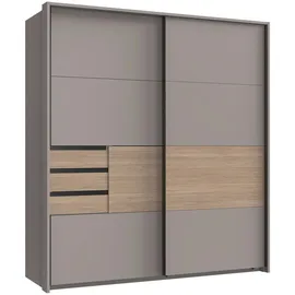 Passepartoutrahmen, Graphit, B/H/T: ca. 183x200x12 cm, - Graphit