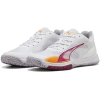 Puma Accelerate Turbo 4 Handballschuhe Damen PUMA WEISS|rosa|purpur 36
