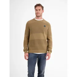Herren Pullover in Strukturstrickqualität - Bold Camel - M
