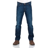WRANGLER Jeans Greensboro straight fit, 5-Pocket, uni, für Herren
