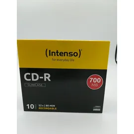Intenso CD-R 700MB 52x 10er Jewel Case