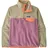 Patagonia Fleecepullover Sweatshirt Beige/Rosa M