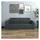 vidaXL Stretch Sofahusse 2-Sitzer Anthrazit Polyester-Jersey