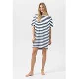 MEY Breezy Stripes Nachthemd Blau S