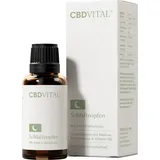 CBD Vital Schlaftropfen mit Hanf und Melatonin 30 ml
