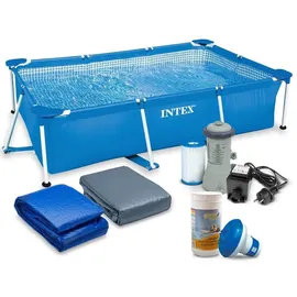 Intex Family Frame 300 x 200 x 75 cm ohne Filterpumpe