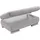 Set One by Musterring Stauraumhocker SO 4100 128 x 43 x 68 cm Silber