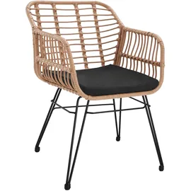 Tectake Molfetta Set 3-tlg. natur