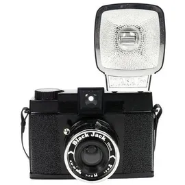 Lomography Diana F+ Kamera & Blitz Black Jack