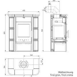 Haas + Sohn Tirol 343.15 C Perlschwarz/Creme