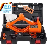 VEVOR Elektrischer Wagenheber, 3 Tonnen/2993,7 Kg 12 V Elektrischer Scherenwagen