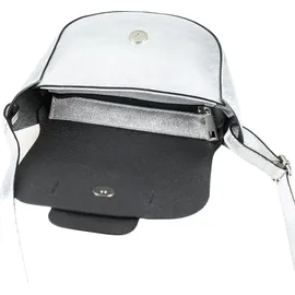 COLLEZIONE ALESSANDRO Blink Abendtasche Leder Silber