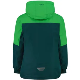 CMP Jungen Winterjacke KID JACKET FIX HOOD 35Z1524-02EU 164 - Alpine-Deep Mint - 164