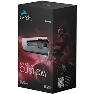 Cardo Packtalk Custom Intercom - Black - One Size