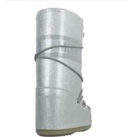 MOON BOOT Icon Glitter Silber 35
