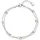 LEONARDO Armband silber/transparent 024981 Größe 18-21 cm