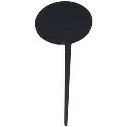 Securit Gartenstecker »Bubble« schwarz, 8.1x18 cm