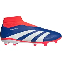 adidas Predator League Laceless FG Lucid Blue / Cloud White / Solar Red 44