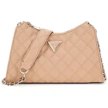 GUESS Giully Schultertasche 26 cm beige
