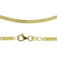 Firetti Collierkettchen »Schmuck Geschenk Gold 333 Halsschmuck Halskette Goldkette Panzerkette«, 72505542-45 gelbgoldfarben