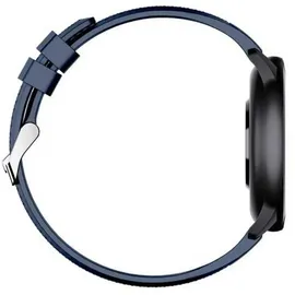 LEOTEC Wave BT 46,5 mm Kunststoffgehäuse Blau Sportarmband Blau M