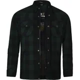Bores Motorradhemd Grün/Schwarz 4XL