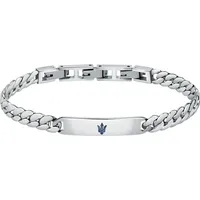 Maserati Armband Edelstahl blau JM222AVD05 Größe 22cm