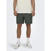 Only & Sons Shorts ONSTELL in Grün,