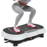 sportnow Vibrationsplatte Schwarz