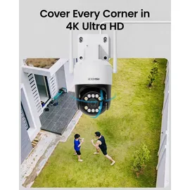 ZOSI 8MP WLAN Überwachungskamera Schwarz