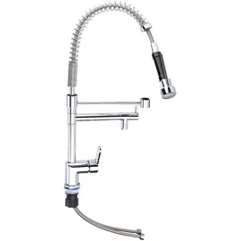Rosenstein & Söhne Profi-Gastro-Armatur mit Einhand-Mischbatterie