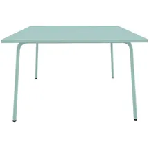 vente-unique MIRMANDE Gartentisch 120 x 120 x 75 cm Mandelgrün