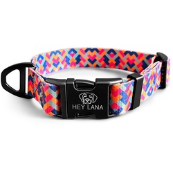 Hey Lana Hunde-Halsband »Hundehalsband – Kunterbunt« bunt