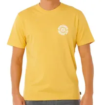 Rip Curl Pacific Rinse Circle T-Shirt 2026 ochre - L