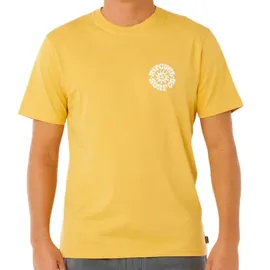 Rip Curl Pacific Rinse Circle T-Shirt 2026 ochre - L