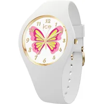 ICE-Watch Fantasia Butterfly Lily Gehäusebreite 0 mm Plastikarmband Weiß S