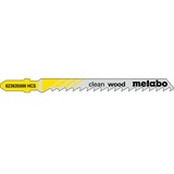 METABO Clean Wood HCS Stichsägeblatt 74mm, 25er-Pack (623609000)