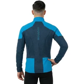 Karpos Puez Fleece Mit Durchgehendem Reißverschluss - Midnight / Diva Blue - 2XL