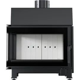 Kratki Kamineinsatz Simple Stahl Schwarz