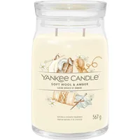 Yankee Candle Soft Wool & Amber Duftkerze 567 g