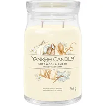 Yankee Candle Soft Wool & Amber Duftkerze 567 g
