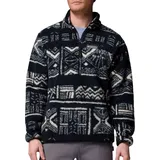 Columbia Rugged Ridge High Pile Half Zip Rollkragenpullover Schwarz S