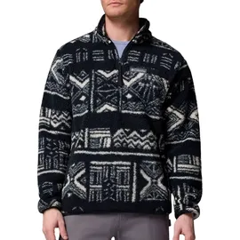 Columbia Rugged Ridge High Pile Half Zip Rollkragenpullover Schwarz S