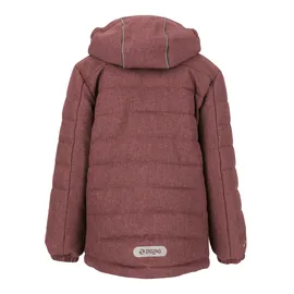 ZigZag Skijacke "Nino", Jungen, Gr. 110, rot, 100% Polyester, unifarben, normal, ohne Ausschnitt, Jacken Skijacke, im gesteppten Design mit wasserdichter Qualität