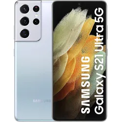 Samsung Galaxy S21 Ultra 5G 256GB [Dual-Sim] phantom silver | Zustand: Neu & original versiegelt